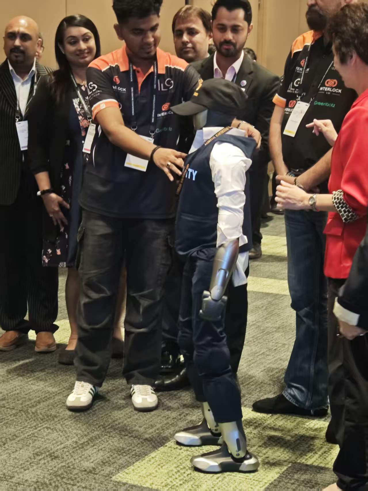 AI robot demonstration